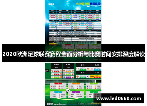 2020欧洲足球联赛赛程全面分析与比赛时间安排深度解读