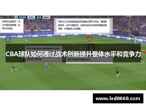 CBA球队如何通过战术创新提升整体水平和竞争力